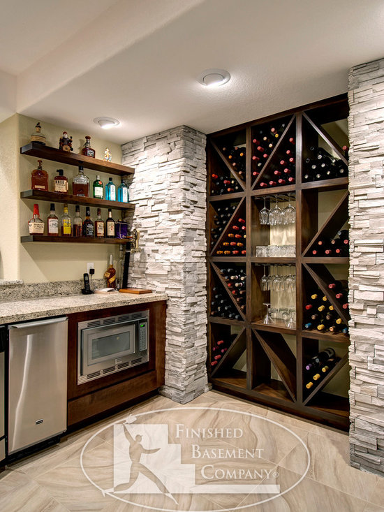 Basement Wine Cabinet